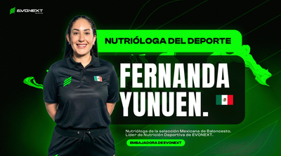Consulta Virtual con Fernanda Yunuen - Nutriologa de Selección Mexicana